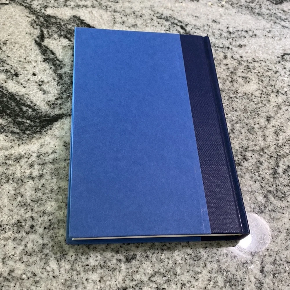 Multnomah Press Blue 1992 Max Lucado Hardcover Book-‘And the Angels Were Silent'